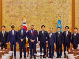 이재명 대통령, 알-쿨라이피 카타르 국왕 특사 접견  기사 이미지