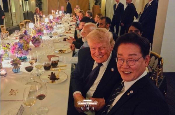 한미 정상, 양국 동맹·중동 정세·한반도 문제 등 긴밀한 의견 교환 기사 이미지