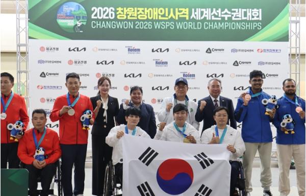 세종시장애인사격팀, 국제대회 9개 메달 획득